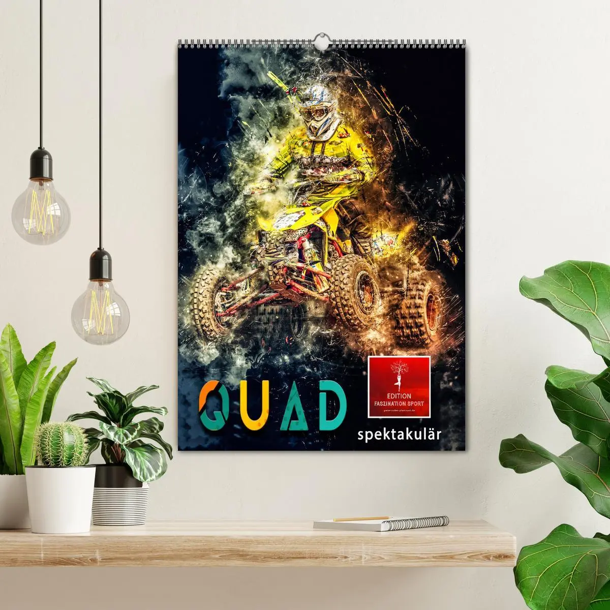 Bild: 9783516356373 | Quad spektakulär (Wandkalender 2026 DIN A2 hoch), CALVENDO...