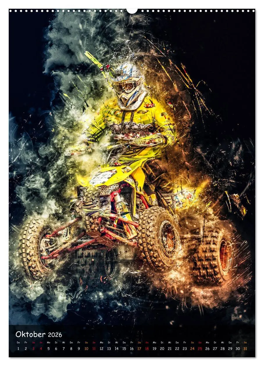 Bild: 9783516356373 | Quad spektakulär (Wandkalender 2026 DIN A2 hoch), CALVENDO...