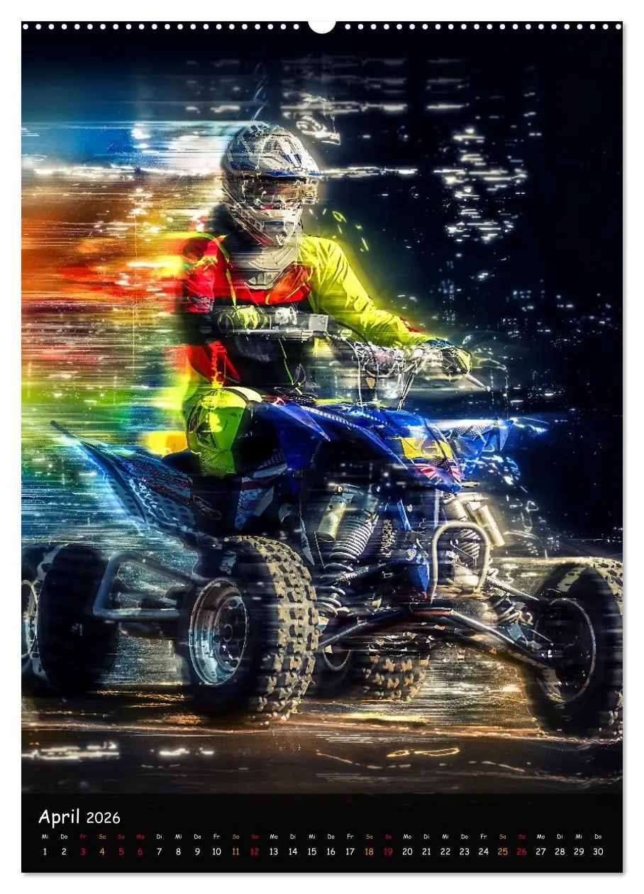 Bild: 9783516356373 | Quad spektakulär (Wandkalender 2026 DIN A2 hoch), CALVENDO...
