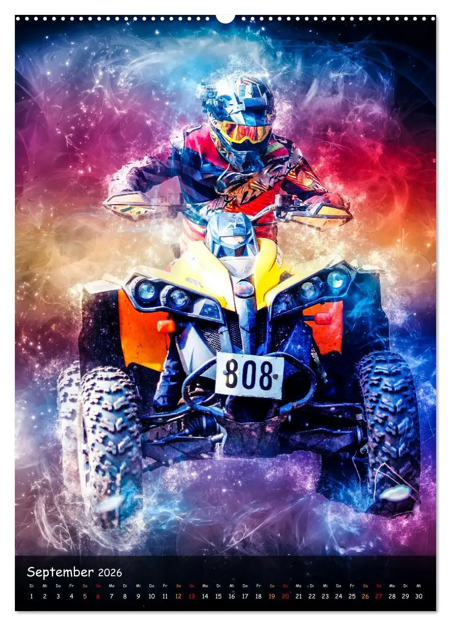 Bild: 9783516356373 | Quad spektakulär (Wandkalender 2026 DIN A2 hoch), CALVENDO...
