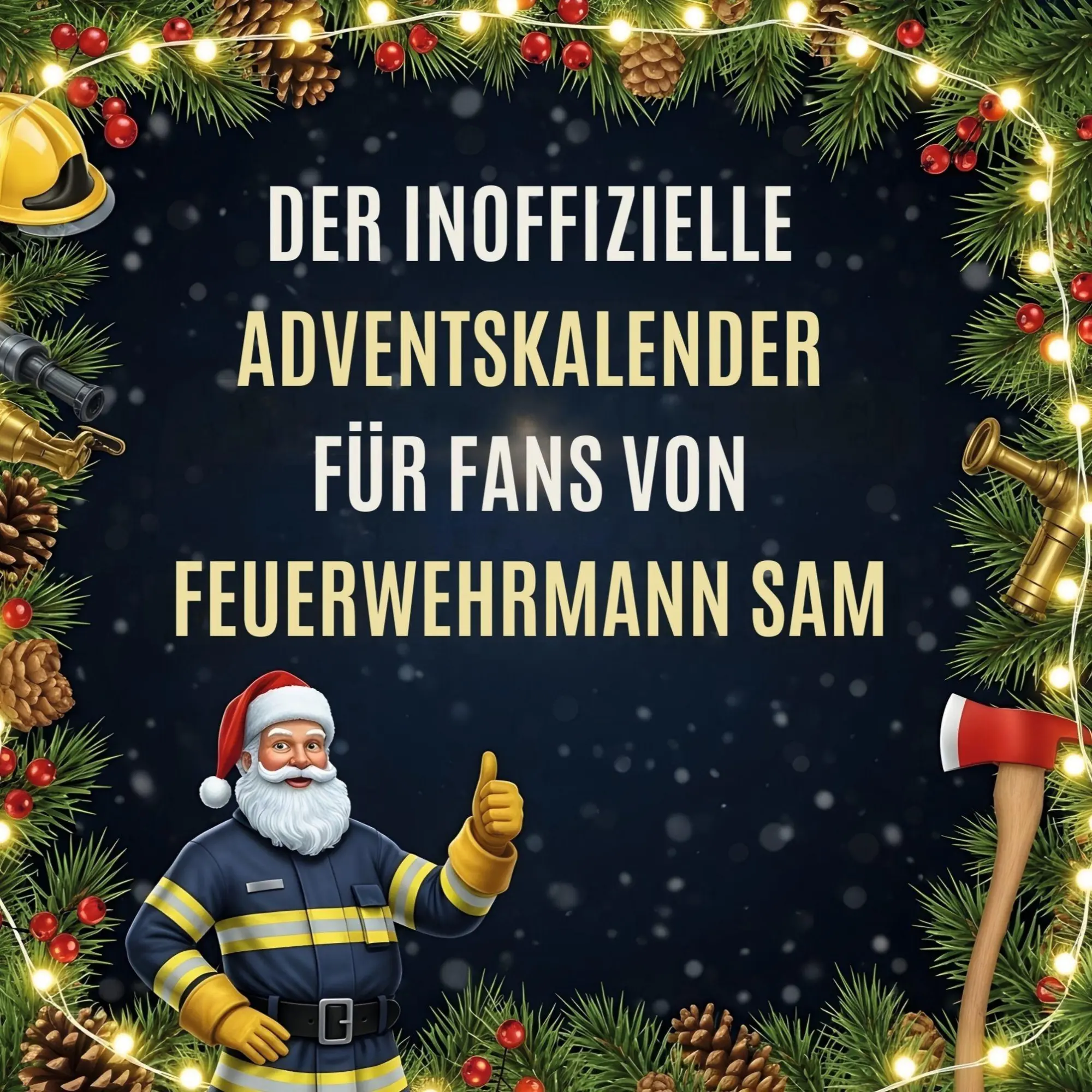 Cover: 9783695316373 | Der inoffizielle Adventskalender für Fans von Feuerwehrmann Sam | Buch