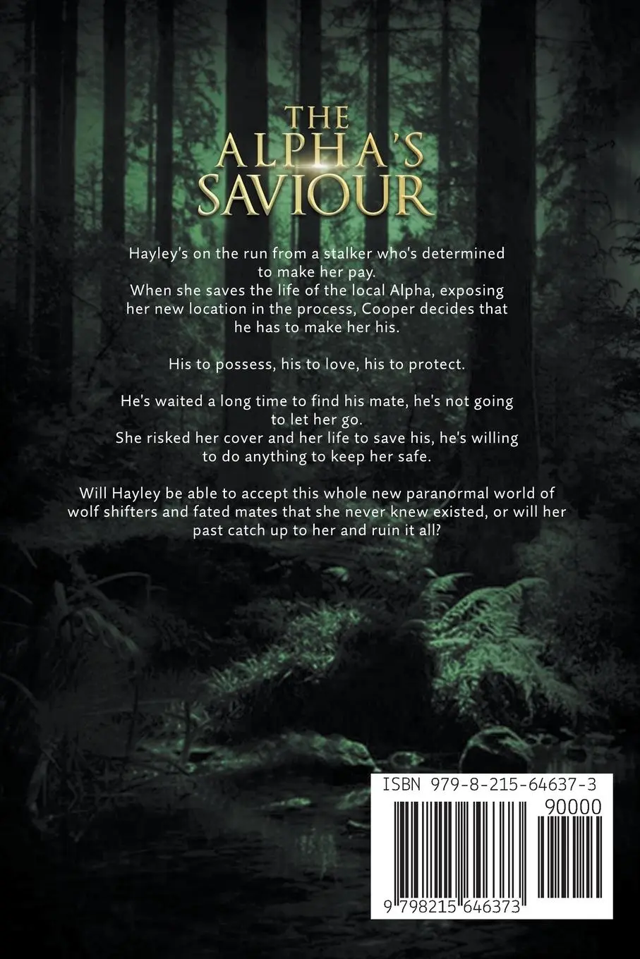 Rückseite: 9798215646373 | The Alpha's Saviour | Reece Barden | Taschenbuch | Englisch | 2022