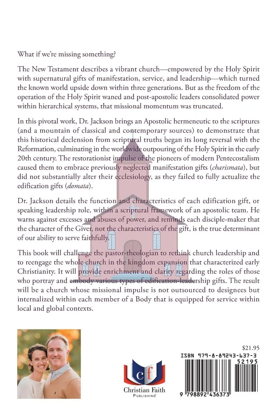 Rückseite: 9798892436373 | The Gifted Church | W. Clay Jackson MD DipTh | Taschenbuch | Englisch
