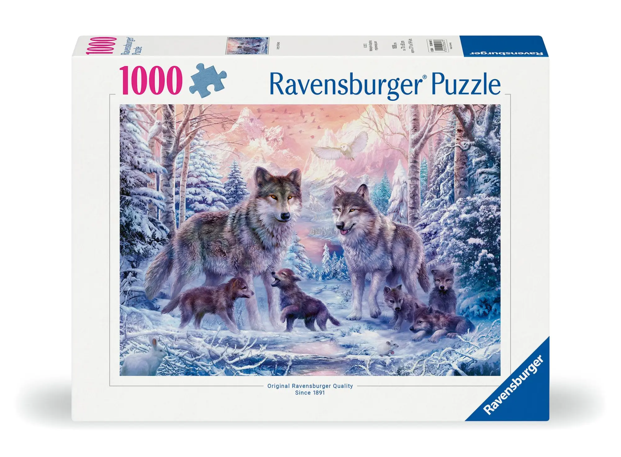 Cover: 4005555006473 | Erwachsenenpuzzle 1000 Teile - Arktische Wölfe | Spiel | 12000647