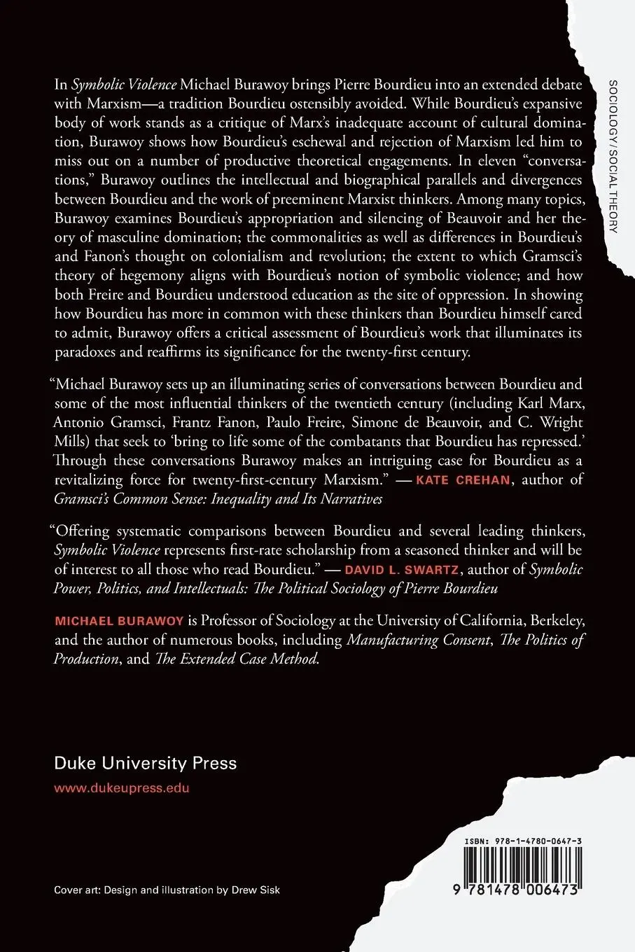 Rückseite: 9781478006473 | Symbolic Violence | Conversations with Bourdieu | Michael Burawoy
