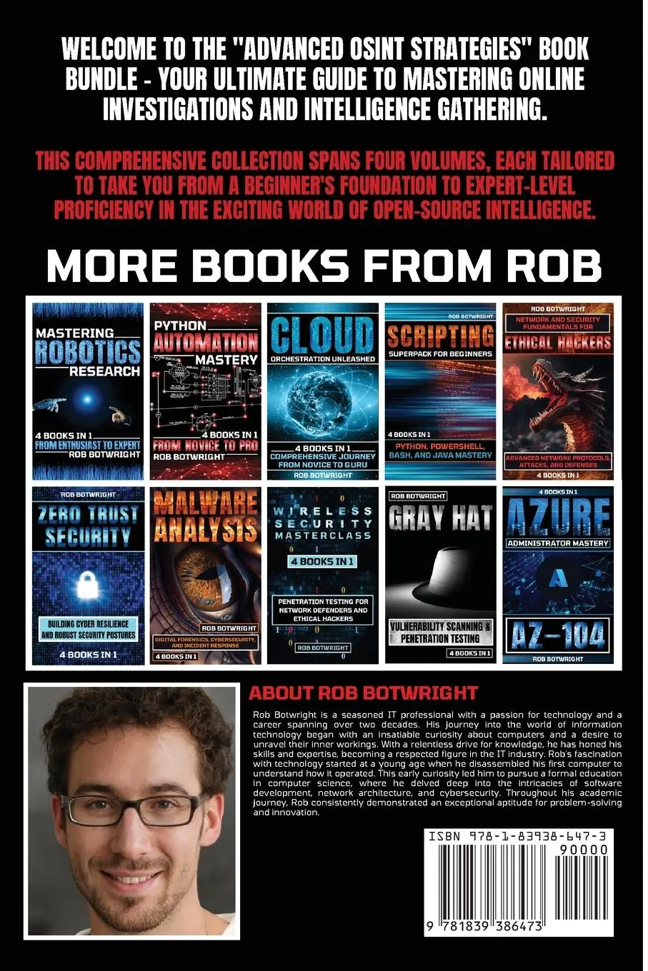 Rückseite: 9781839386473 | Advanced OSINT Strategies | Rob Botwright | Taschenbuch | Englisch