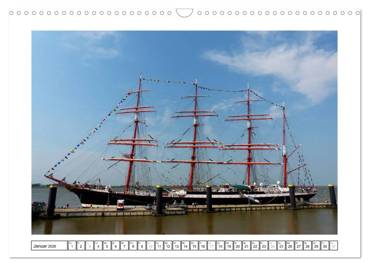 Bild: 9783516036473 | Segelspektakel in Bremerhaven. Die Sail (Wandkalender 2026 DIN A3...