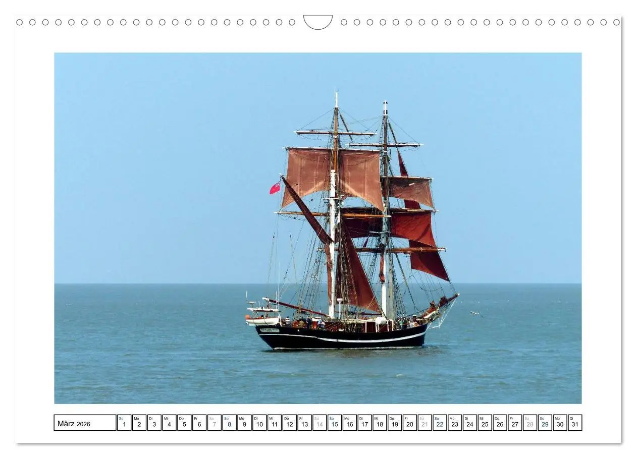 Bild: 9783516036473 | Segelspektakel in Bremerhaven. Die Sail (Wandkalender 2026 DIN A3...