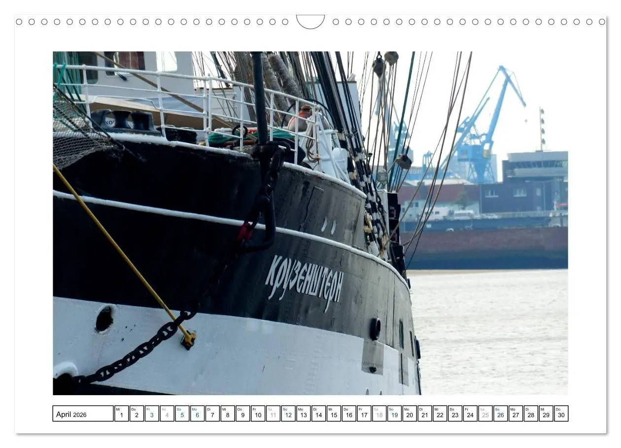 Bild: 9783516036473 | Segelspektakel in Bremerhaven. Die Sail (Wandkalender 2026 DIN A3...