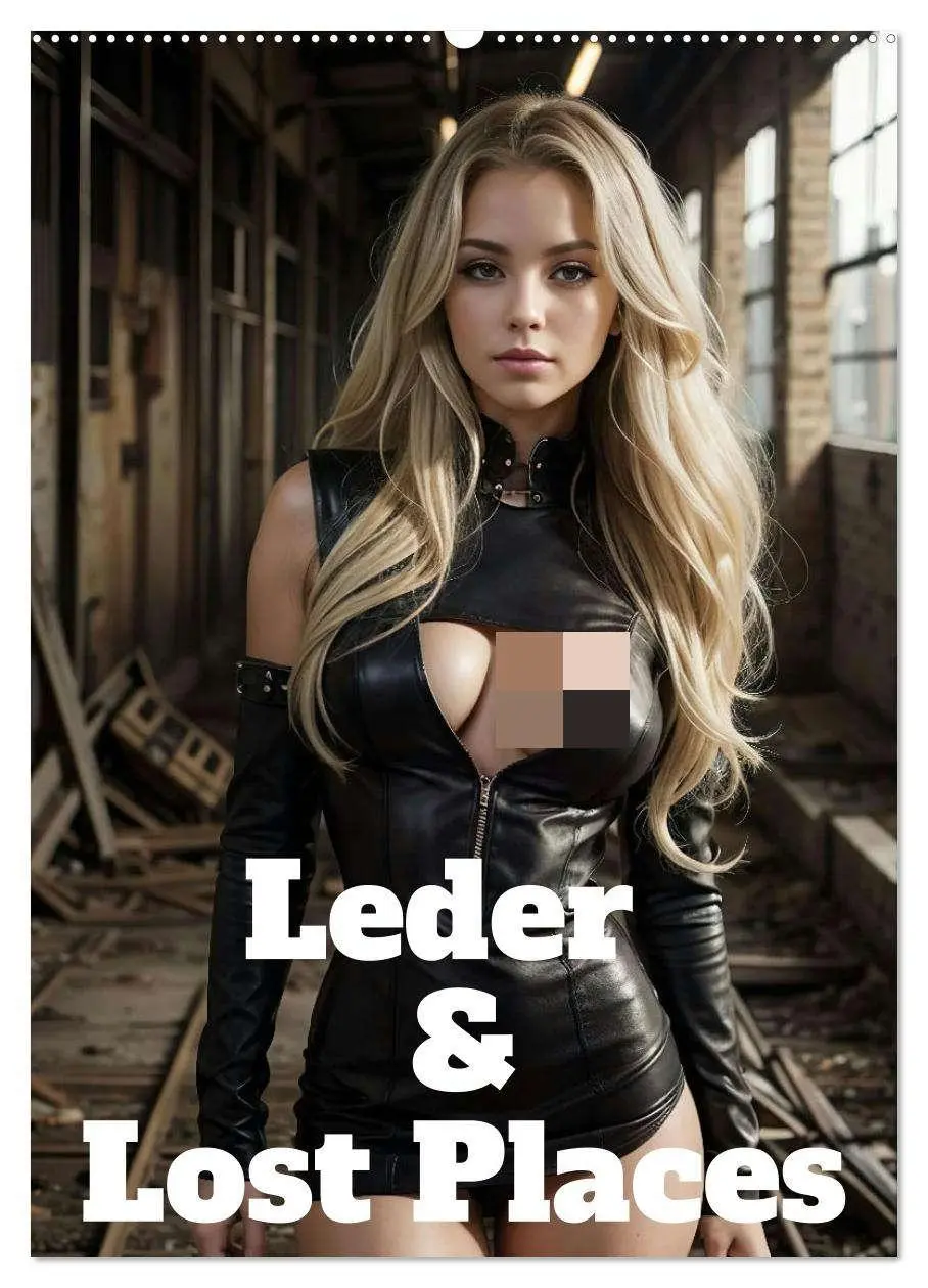 Cover: 9783516276473 | Leder und Lost Places (Wandkalender 2026 DIN A2 hoch), CALVENDO...