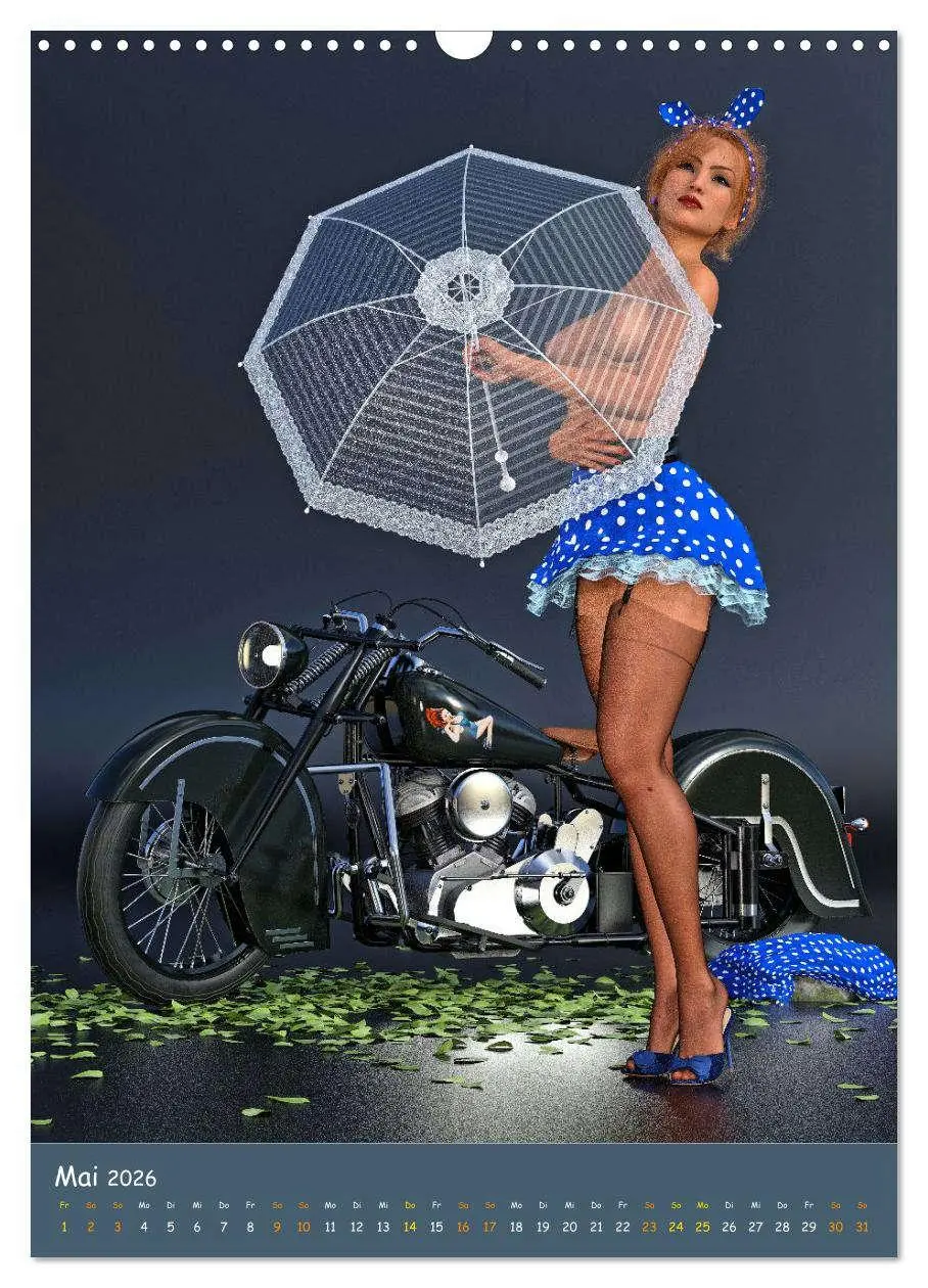 Bild: 9783516346473 | Bunnys and Bikes (Wandkalender 2026 DIN A3 hoch), CALVENDO...
