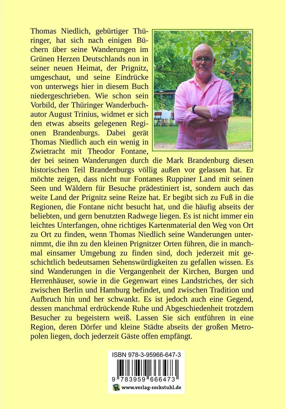 Bild: 9783959666473 | Wanderungen in der Prignitz | Zu Fuß unterwegs, wo Fontane nicht war