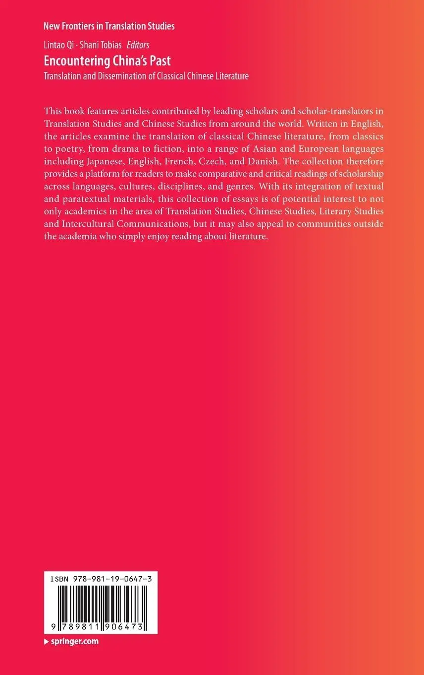 Rückseite: 9789811906473 | Encountering China's Past | Shani Tobias (u. a.) | Buch | viii | 2022