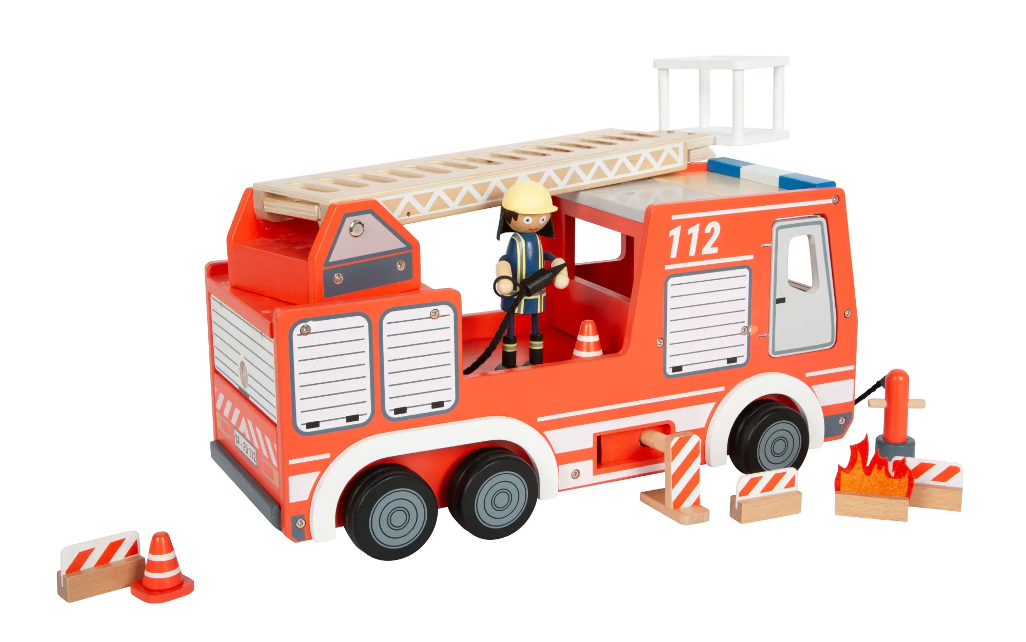 Bild: 4020972126573 | Feuerwehrauto | 12657 | Deutsch | 2025 | small foot GmbH &amp; Co. KG