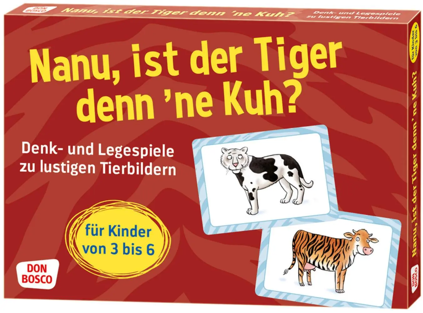 Cover: 4260179516573 | Nanu, ist der Tiger denn 'ne Kuh? | Angela Gully | Box | 30 S. | 2020