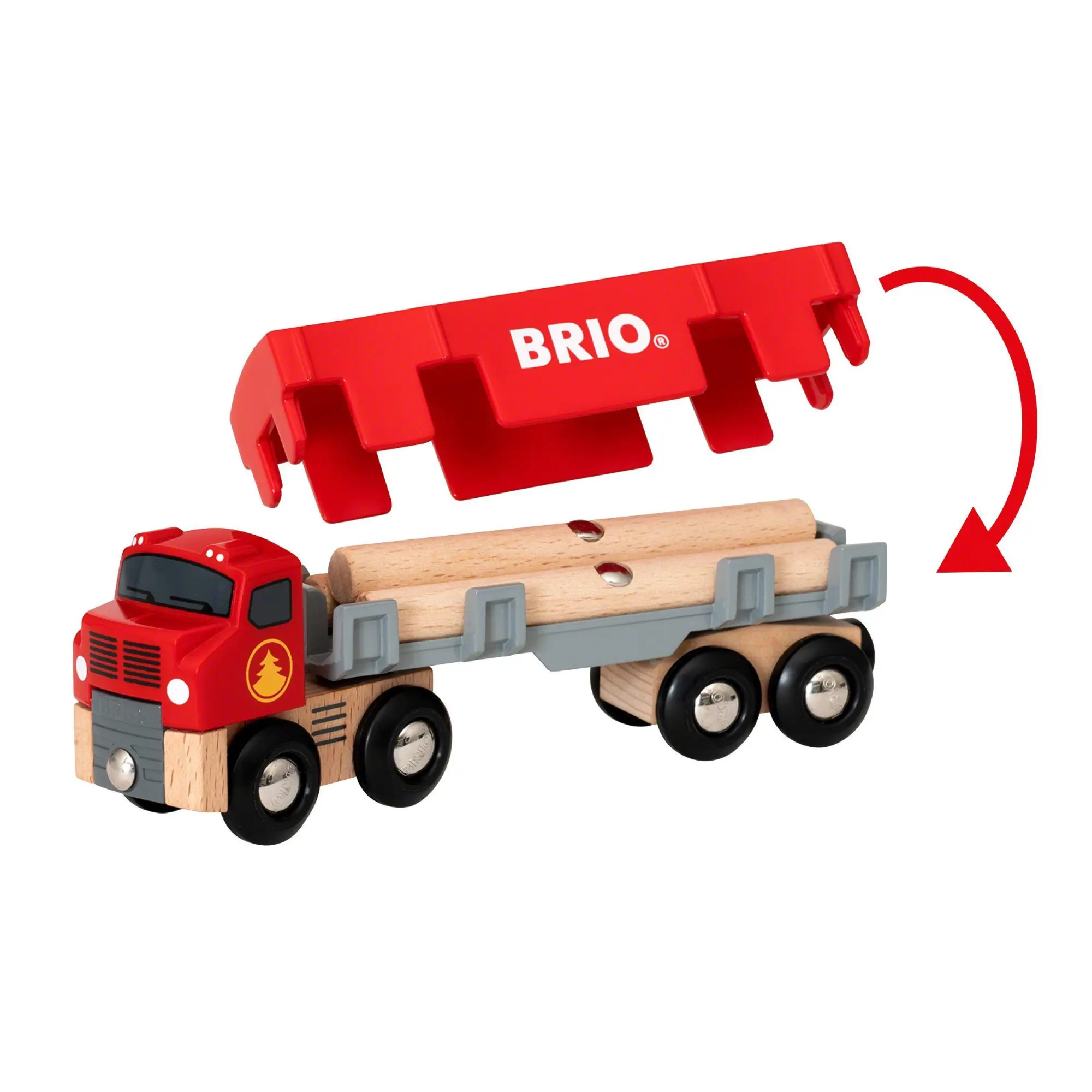 Bild: 7312350336573 | Holztransporter mit Magnetladung | Spiel | World | Englisch | 2020