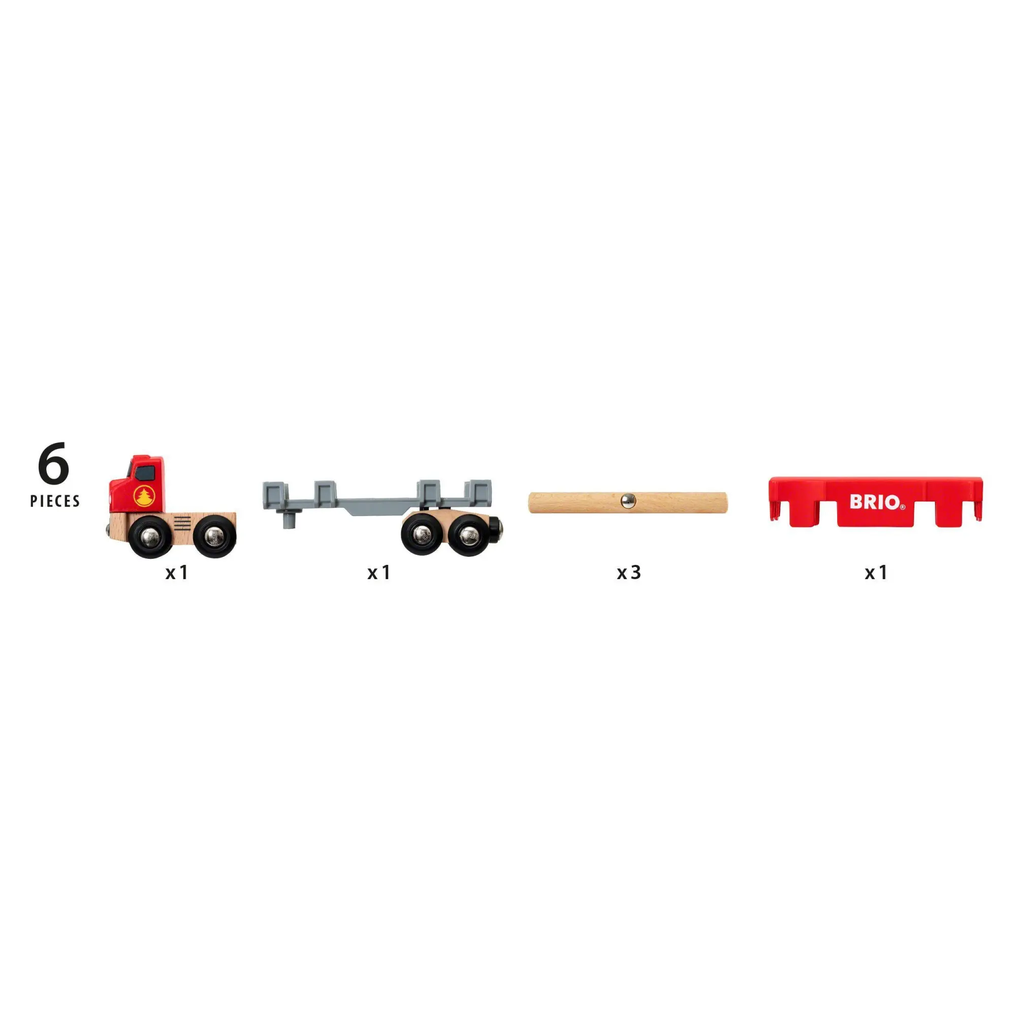 Bild: 7312350336573 | Holztransporter mit Magnetladung | Spiel | World | Englisch | 2020