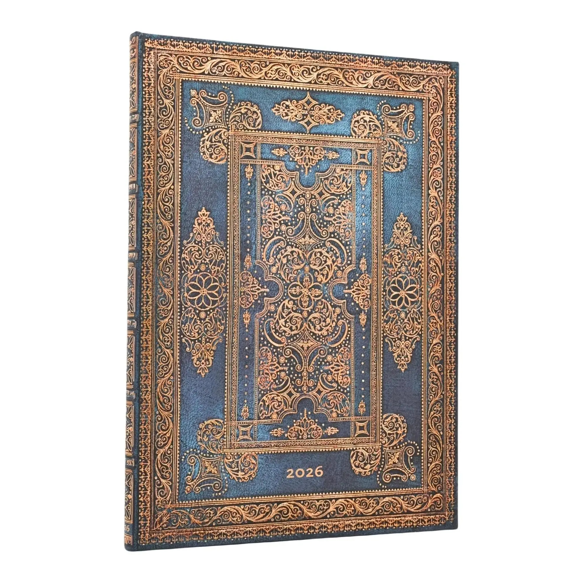 Cover: 9780349706573 | 12-Monatskalender. 2026 Blue Luxe Grande Vertikal | Paperblanks | Buch
