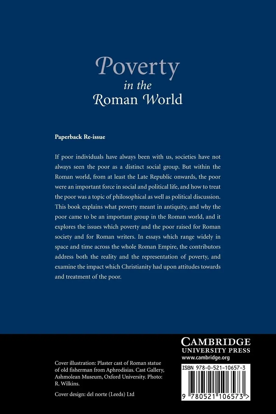Rückseite: 9780521106573 | Poverty in the Roman World | Margaret Atkins (u. a.) | Taschenbuch