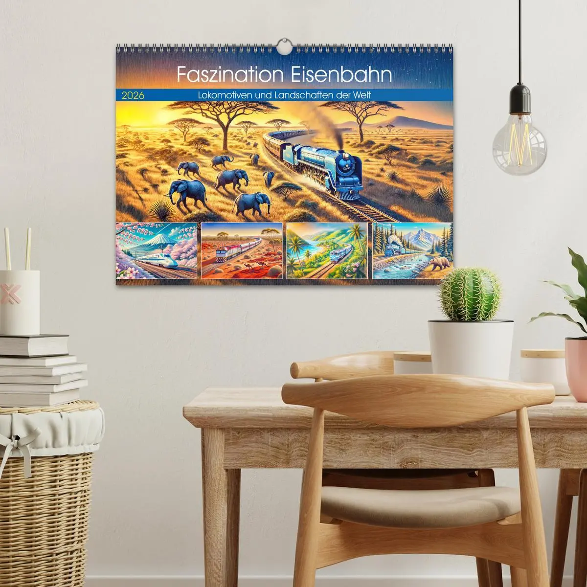 Bild: 9783457316573 | Faszination Eisenbahn - Lokomotiven und Landschaften der Welt...