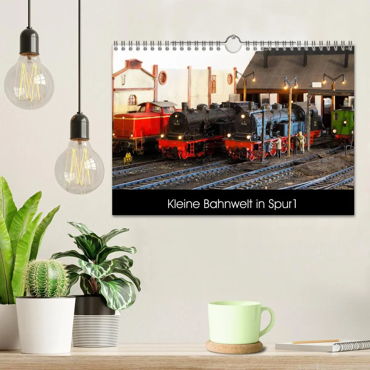 Bild: 9783516026573 | Kleine Bahnwelt in Spur 1 (Wandkalender 2026 DIN A4 quer), CALVENDO...
