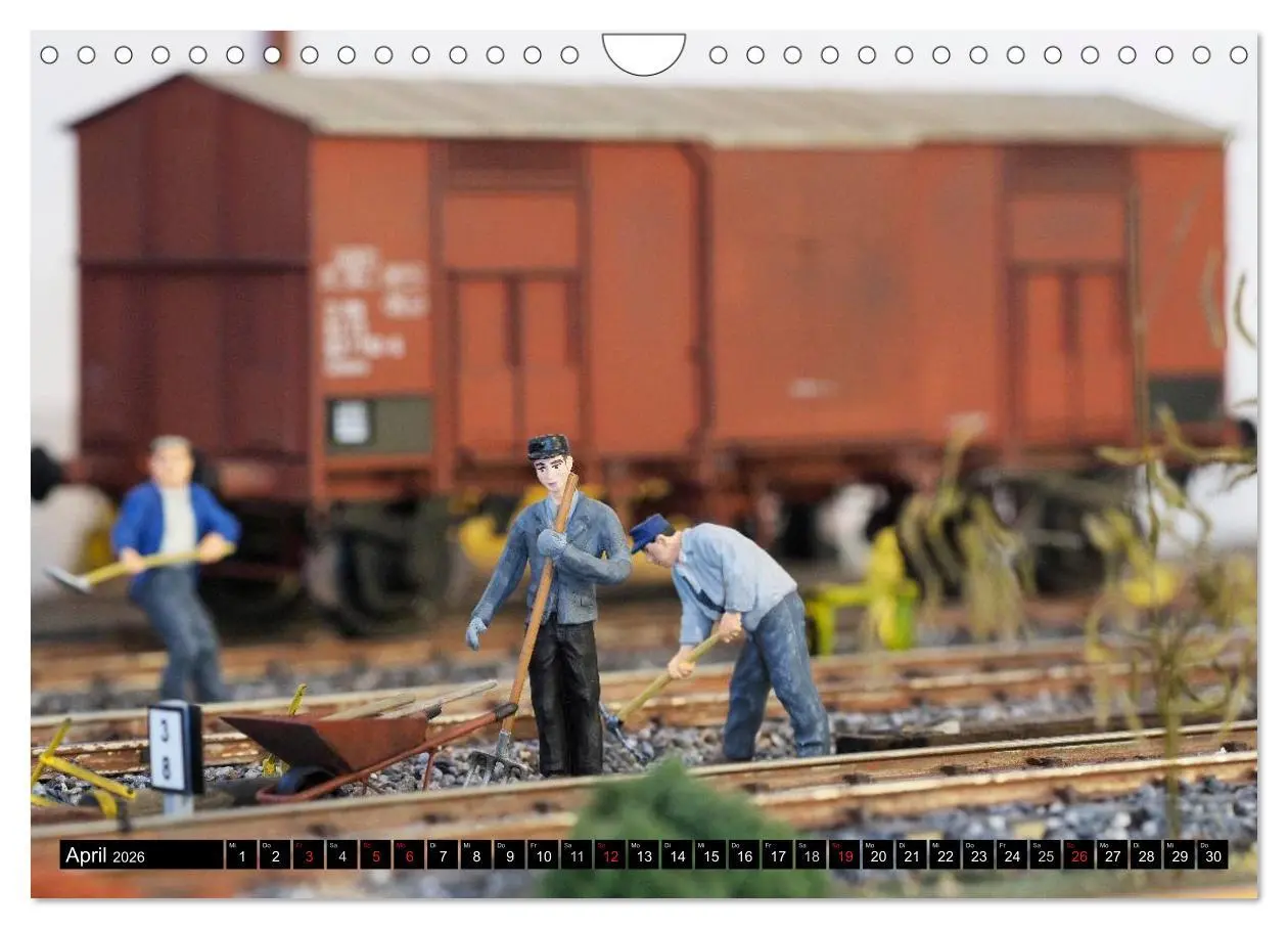 Bild: 9783516026573 | Kleine Bahnwelt in Spur 1 (Wandkalender 2026 DIN A4 quer), CALVENDO...