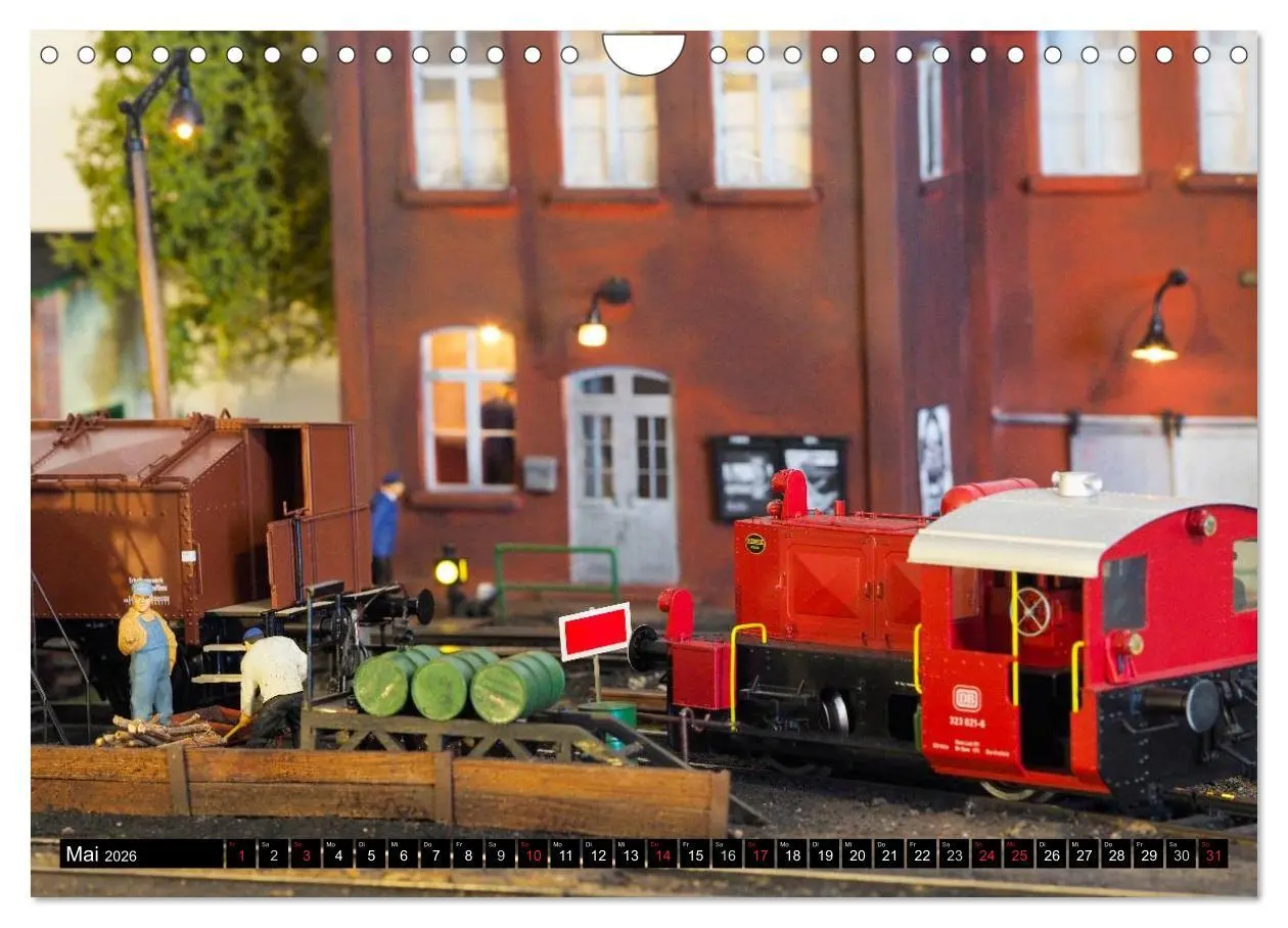 Bild: 9783516026573 | Kleine Bahnwelt in Spur 1 (Wandkalender 2026 DIN A4 quer), CALVENDO...