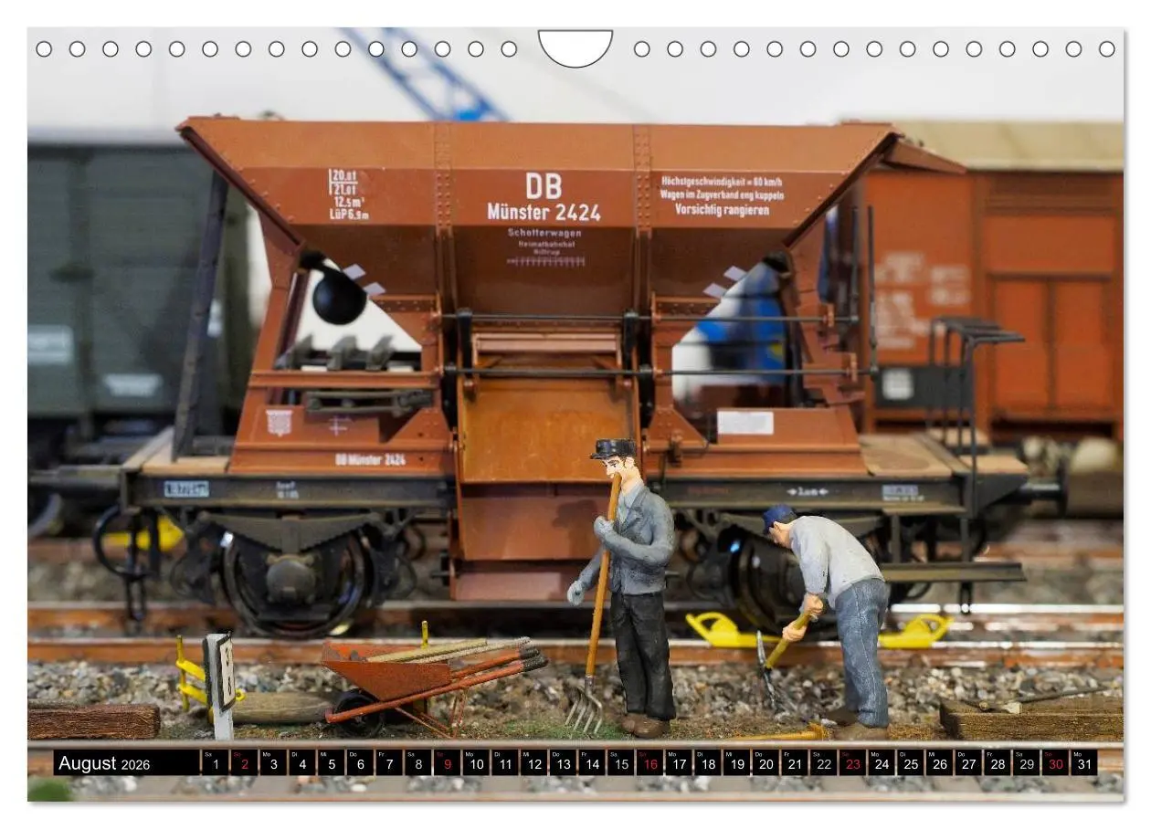Bild: 9783516026573 | Kleine Bahnwelt in Spur 1 (Wandkalender 2026 DIN A4 quer), CALVENDO...