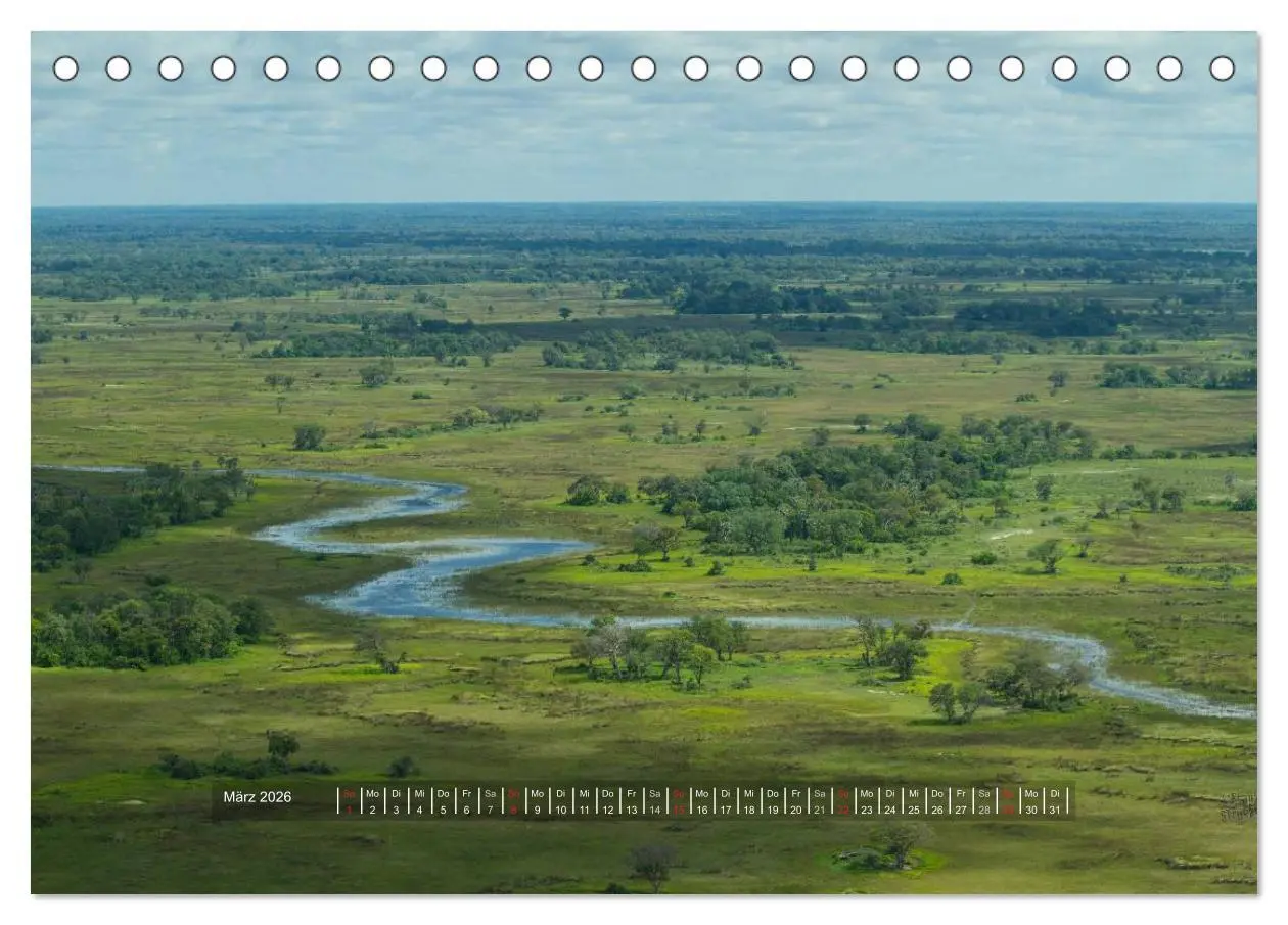 Bild: 9783516196573 | Abenteuer Botswana Afrika - Adventure Botswana (Tischkalender 2026...