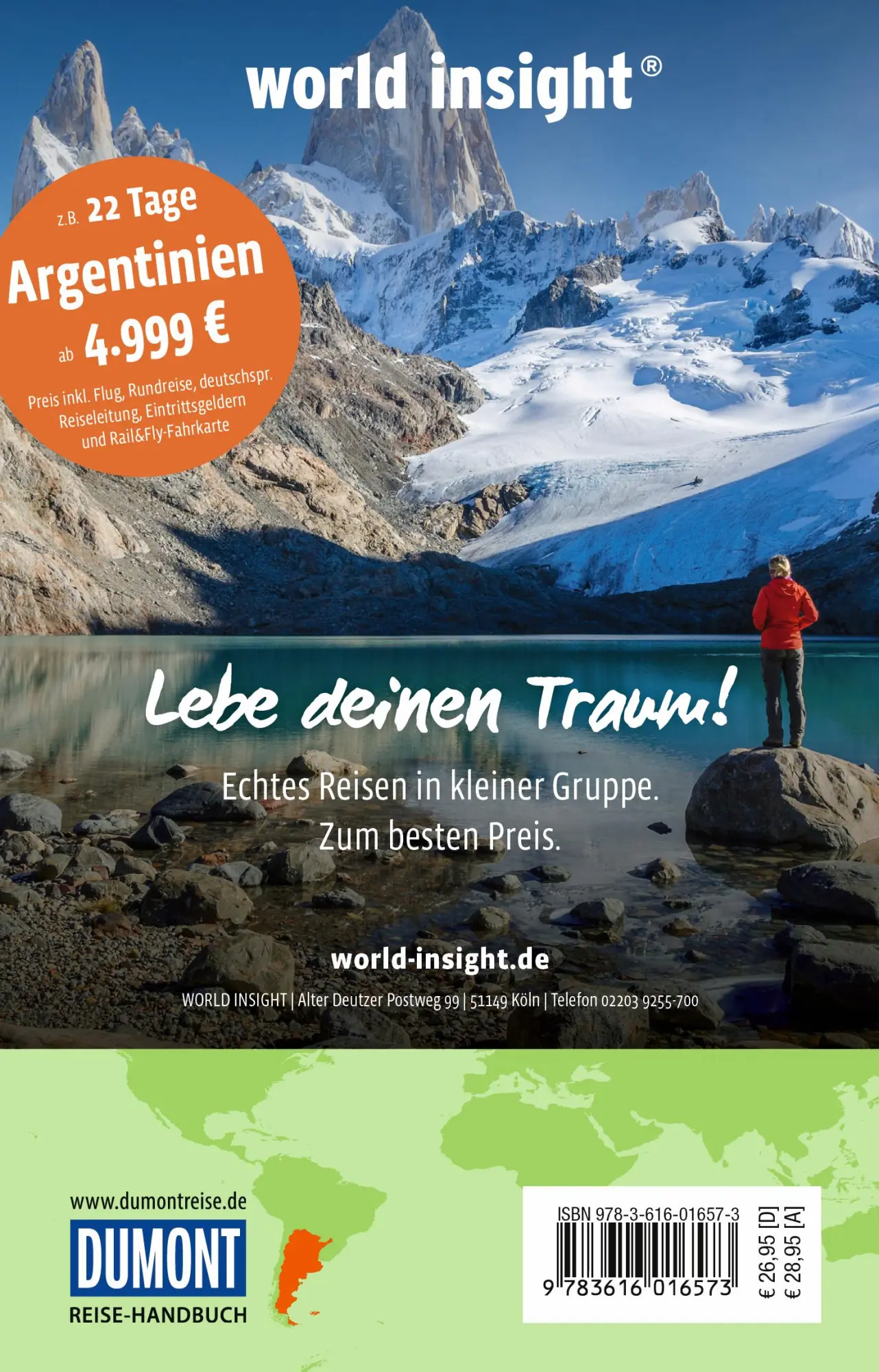 Rückseite: 9783616016573 | DUMONT Reise-Handbuch Reiseführer Argentinien | mit Extra-Reisekarte