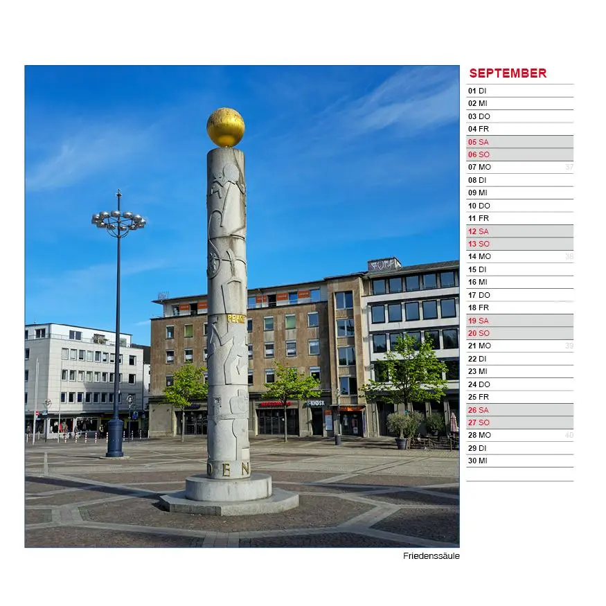 Bild: 9783947466573 | Tischkalender Stadt Dortmund 2026 | Rein Design | Kalender | Deutsch