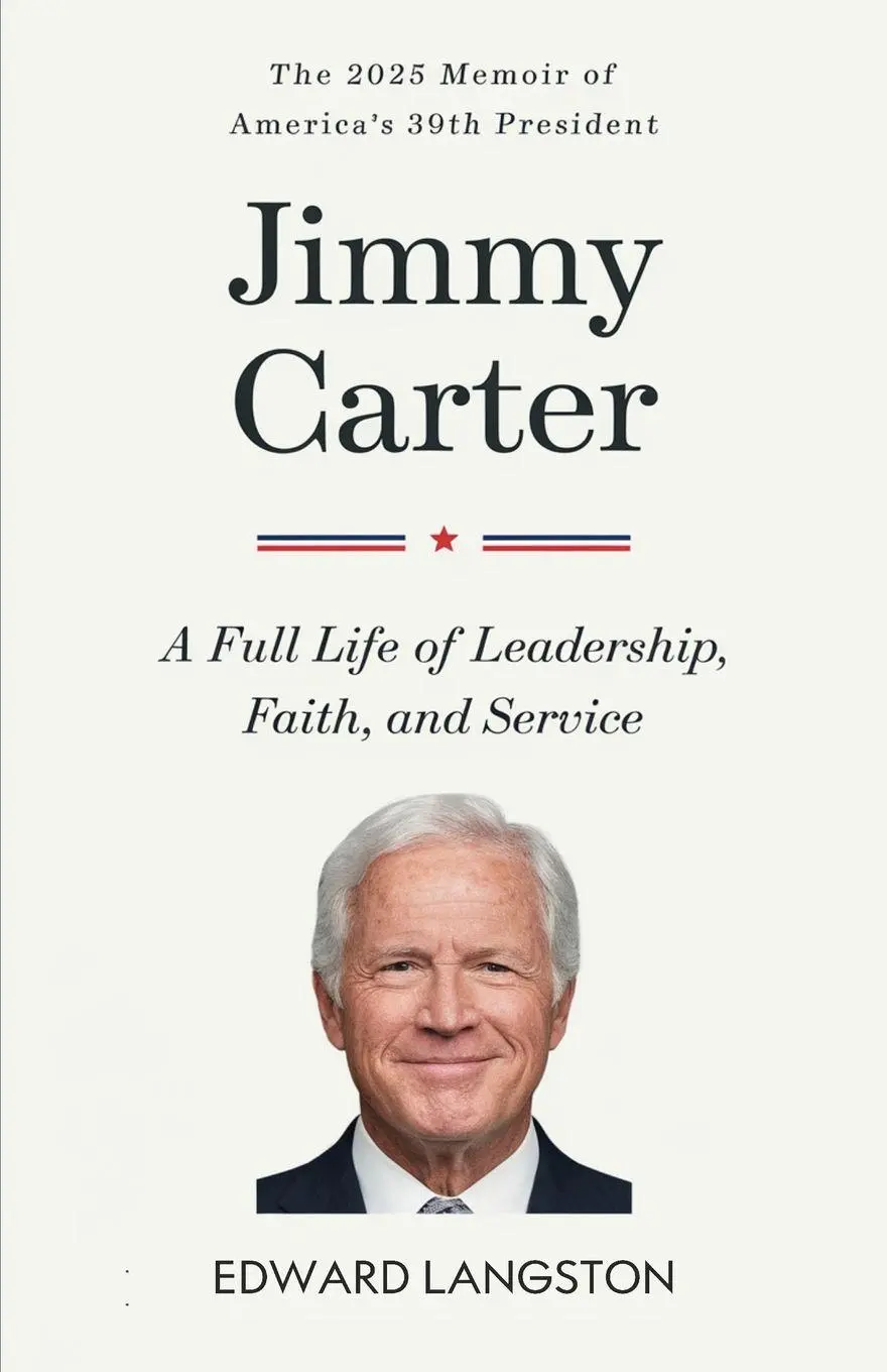 Cover: 9789363116573 | Jimmy Carter - A Full Life of Leadership, Faith &amp; Service | Langston