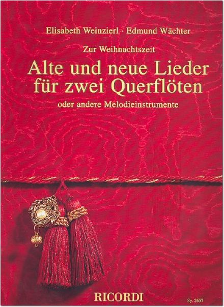 Cover: 9790204226573 | Zur Weihnachtszeit. Alte und neue Lieder für zwei Querflöten | Buch