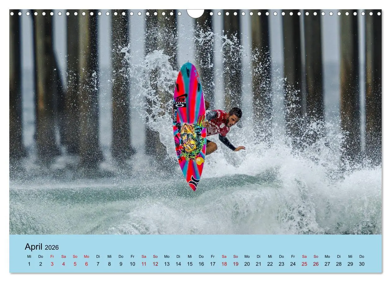Bild: 9783457616673 | Nazare (Wandkalender 2026 DIN A3 quer), CALVENDO Monatskalender | 2026
