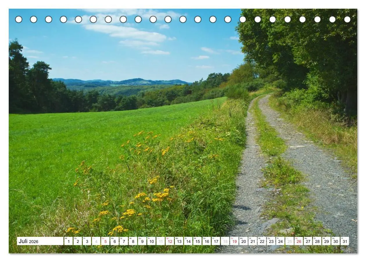Bild: 9783516186673 | Traumhafte Wege durch die Eifel (Tischkalender 2026 DIN A5 quer),...