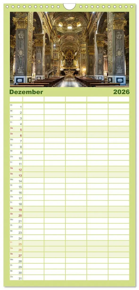 Bild: 9783516496673 | Familienplaner 2026 - Die Italienische Riviera - Ligurien mit 5...