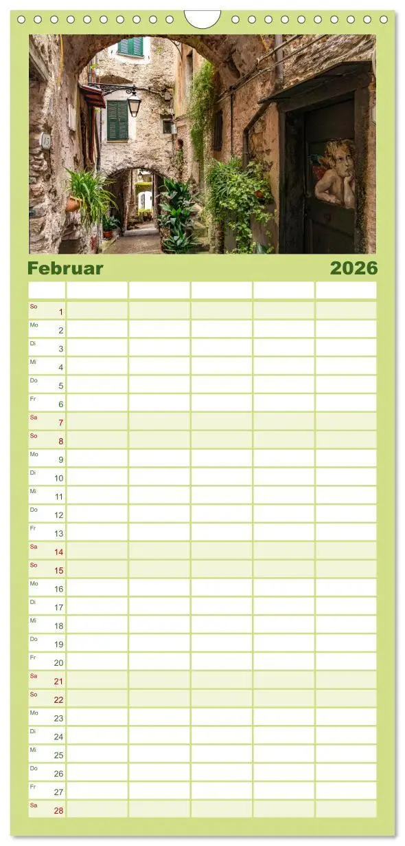 Bild: 9783516496673 | Familienplaner 2026 - Die Italienische Riviera - Ligurien mit 5...
