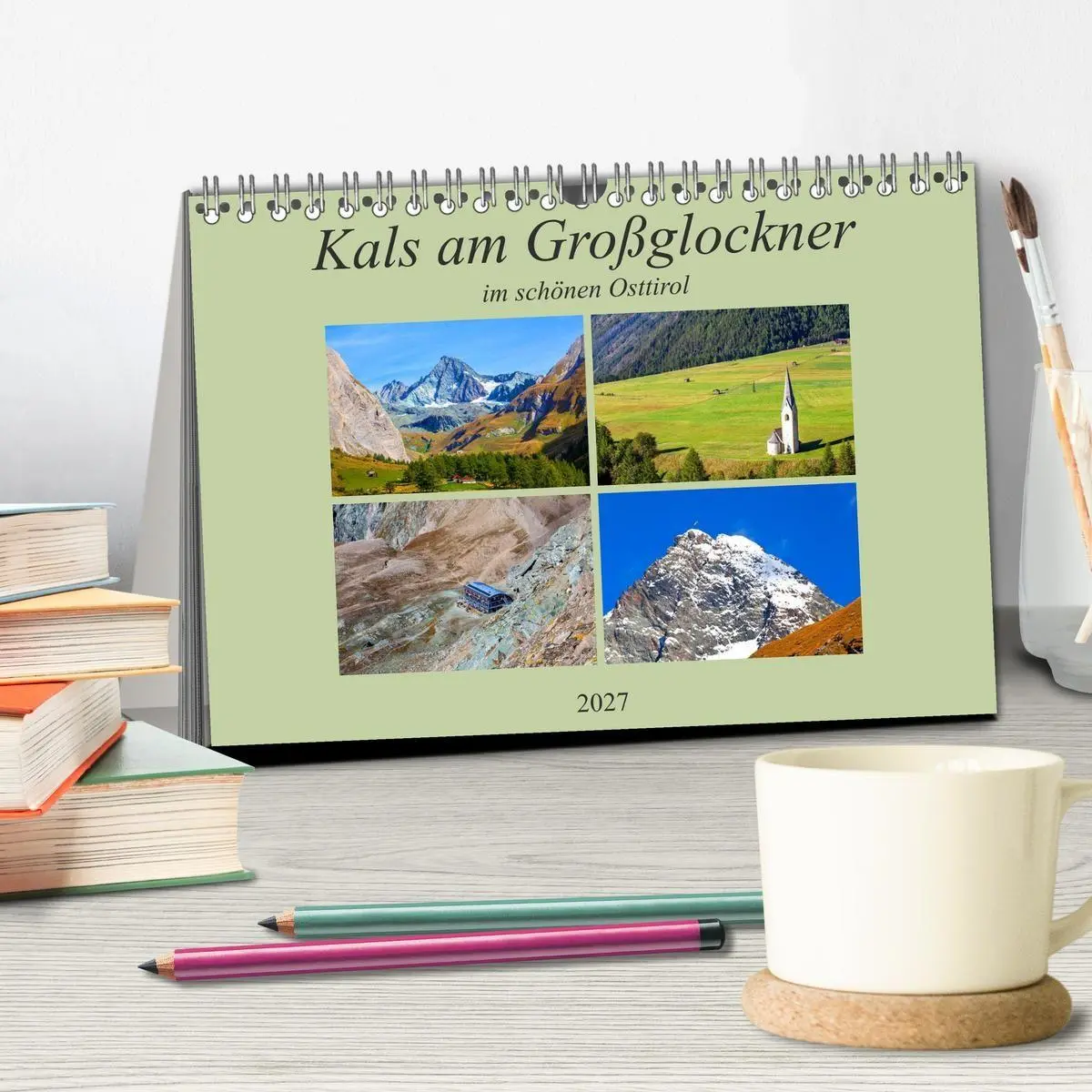 Bild: 9783569586673 | Kals am Großglockner (Tischkalender 2027 DIN A5 quer), CALVENDO...