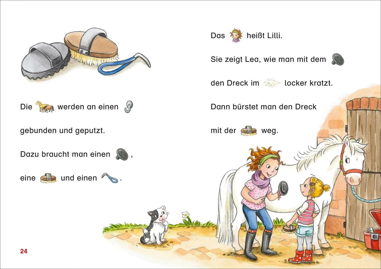Bild: 9783737336673 | Duden Leseprofi - Mit Bildern lesen lernen: Ausflug zum Reiterhof,...