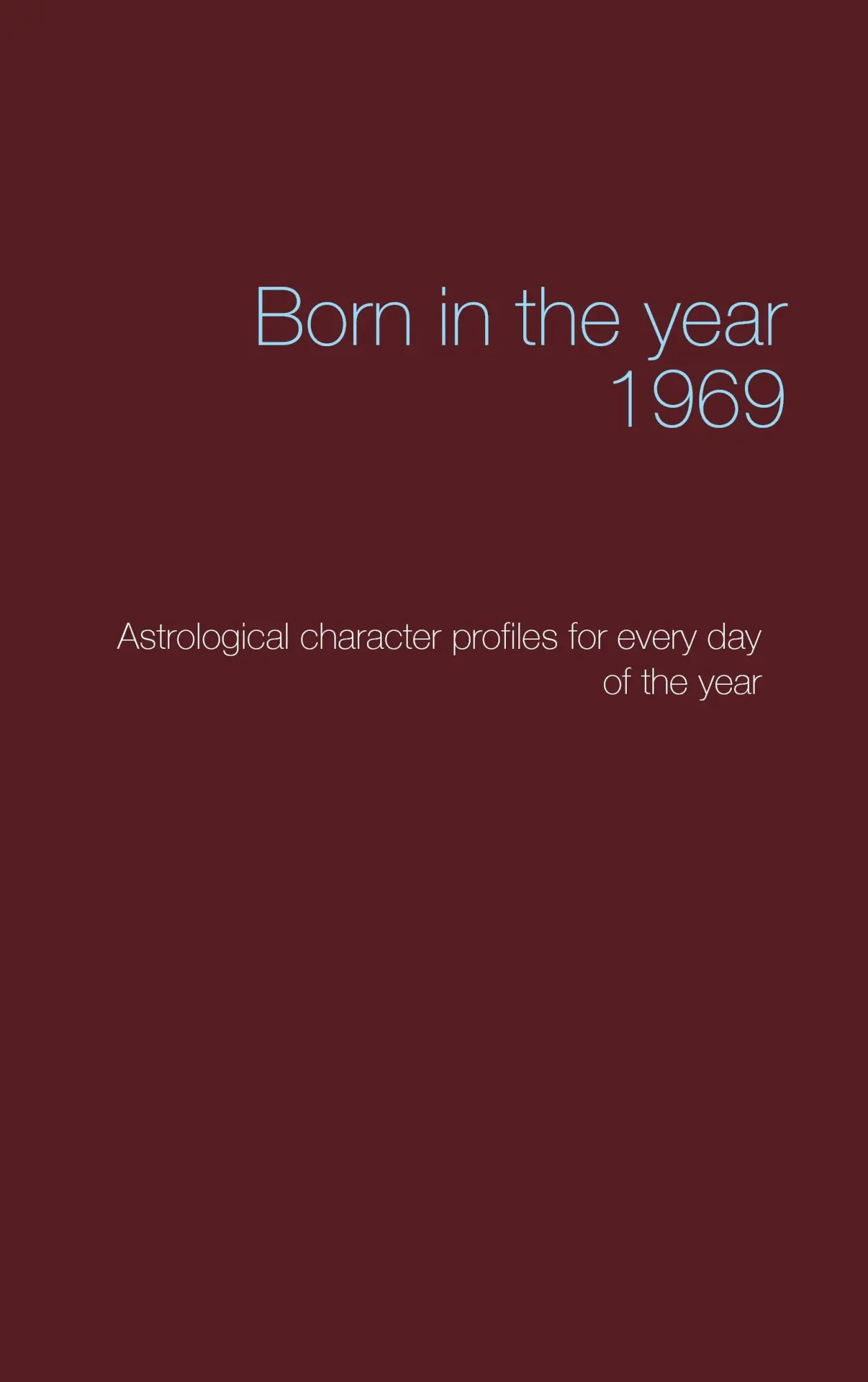 Cover: 9783744886673 | Born in the year 1969 | Christoph Däppen | Taschenbuch | 132 S. | 2017