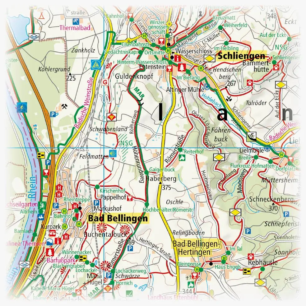 Bild: 9783747306673 | Markgräflerland, Staufen im Breisgau - Belchen - Lörrach 1:50 000