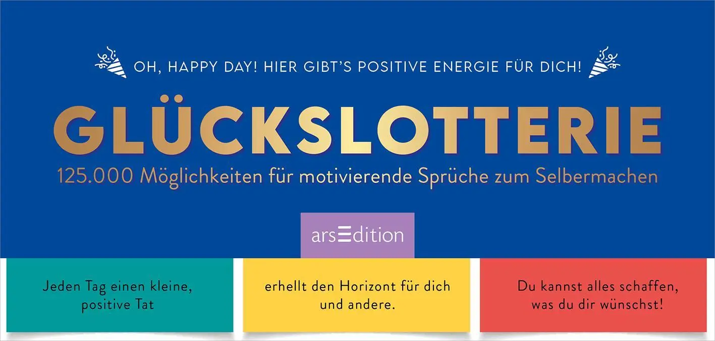 Bild: 9783845866673 | Glückslotterie | Taschenbuch | 100 S. | Deutsch | 2025