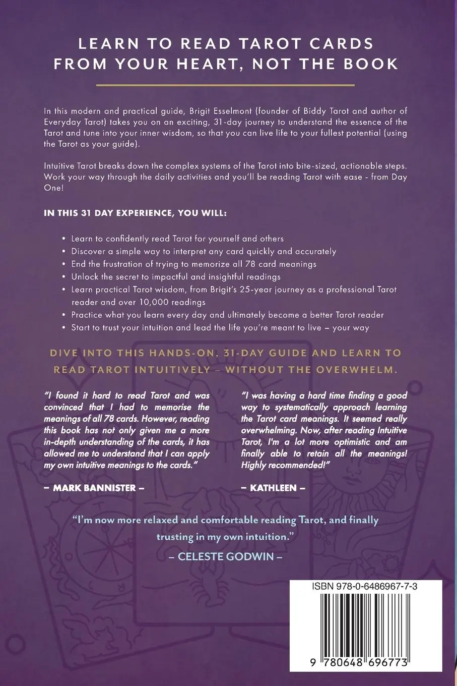 Rückseite: 9780648696773 | Intuitive Tarot | Brigit Esselmont | Taschenbuch | Englisch | 2019