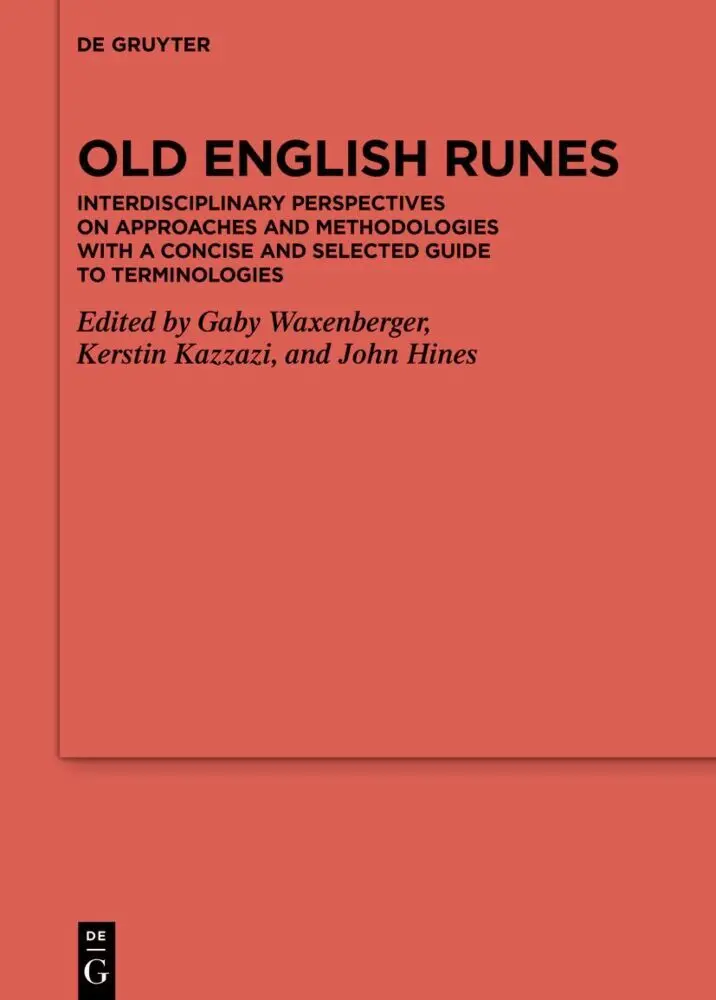 Cover: 9783110796773 | Old English Runes | Gaby Waxenberger (u. a.) | Buch | XIX | Englisch
