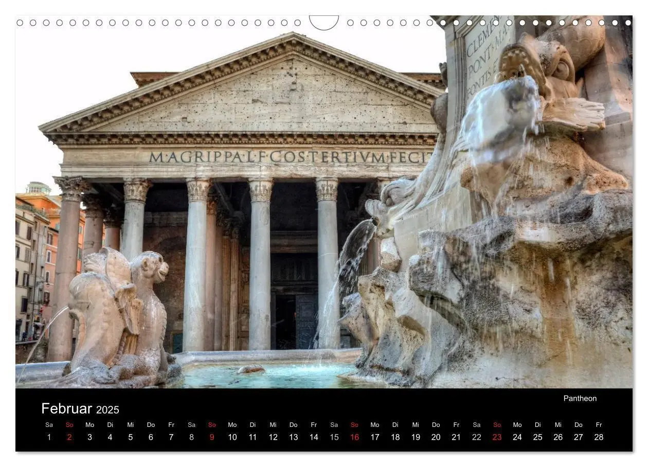 Bild: 9783435826773 | Rom (Wandkalender 2025 DIN A3 quer), CALVENDO Monatskalender | Deutsch