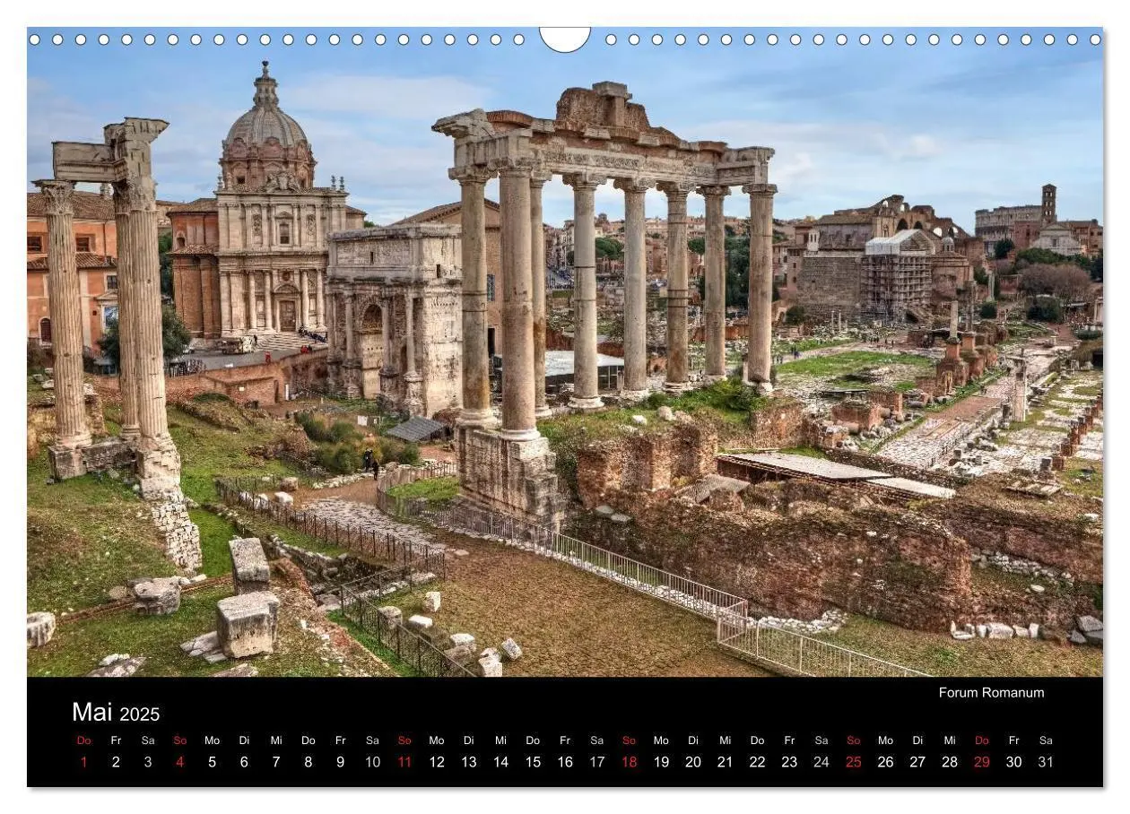 Bild: 9783435826773 | Rom (Wandkalender 2025 DIN A3 quer), CALVENDO Monatskalender | Deutsch