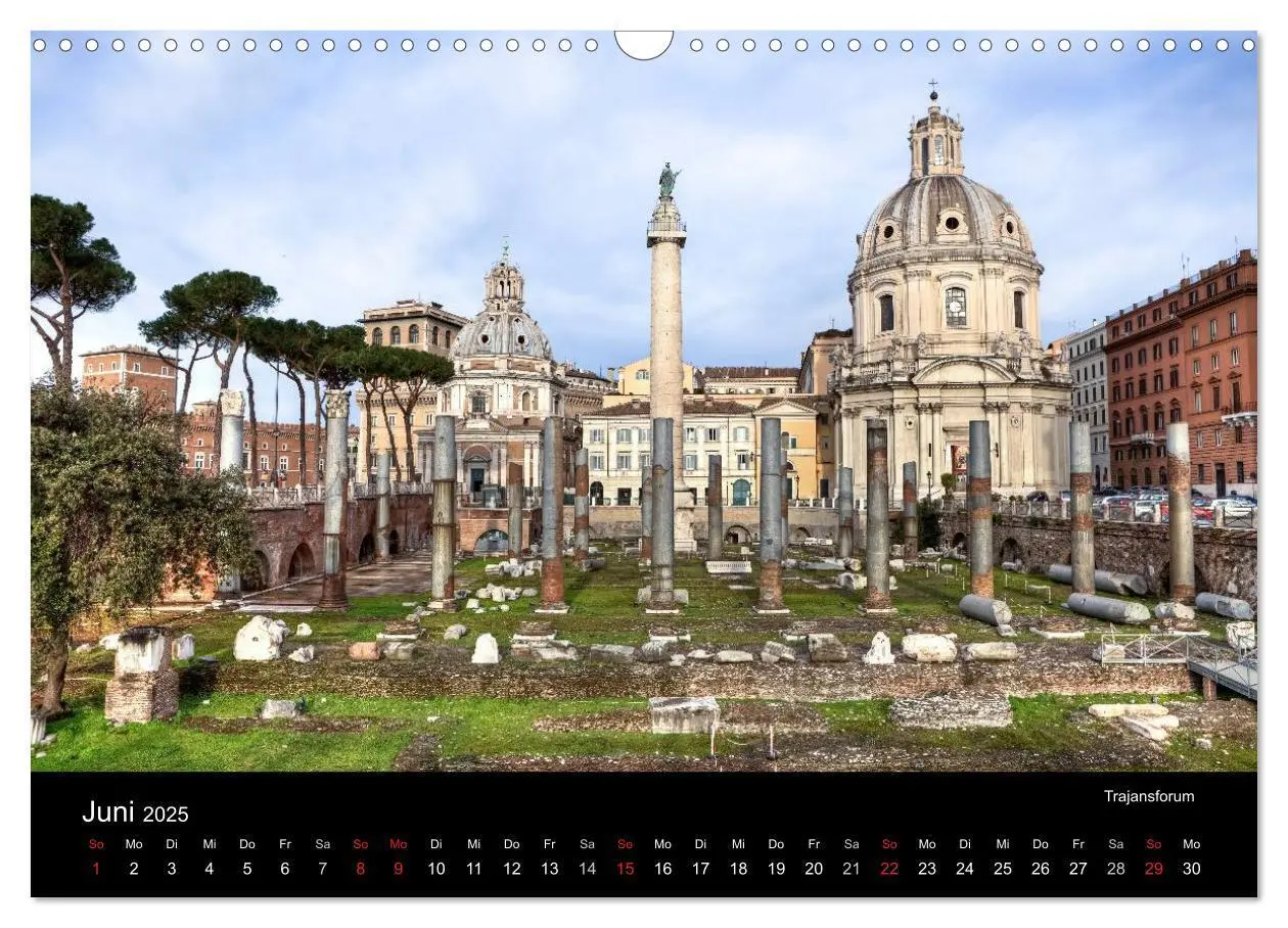 Bild: 9783435826773 | Rom (Wandkalender 2025 DIN A3 quer), CALVENDO Monatskalender | Deutsch
