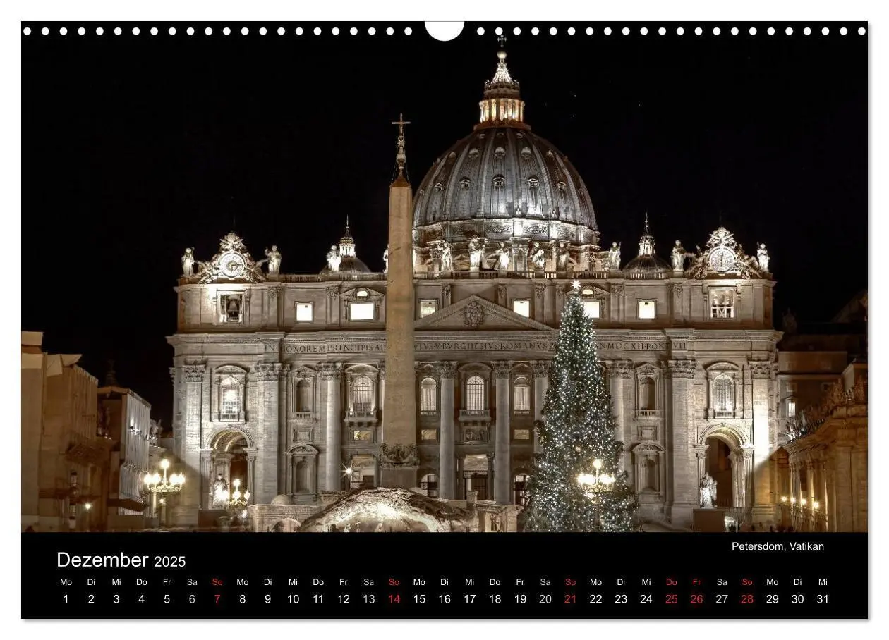 Bild: 9783435826773 | Rom (Wandkalender 2025 DIN A3 quer), CALVENDO Monatskalender | Deutsch