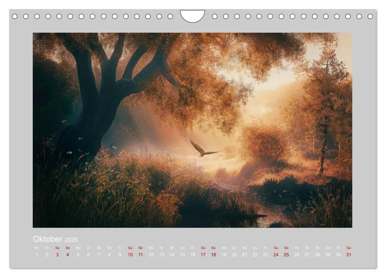 Bild: 9783457536773 | Wald der Märchen (Wandkalender 2026 DIN A4 quer), CALVENDO...