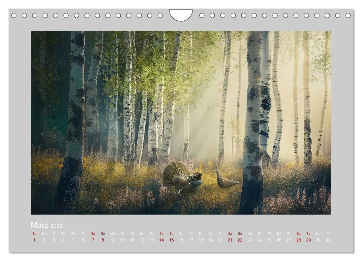 Bild: 9783457536773 | Wald der Märchen (Wandkalender 2026 DIN A4 quer), CALVENDO...